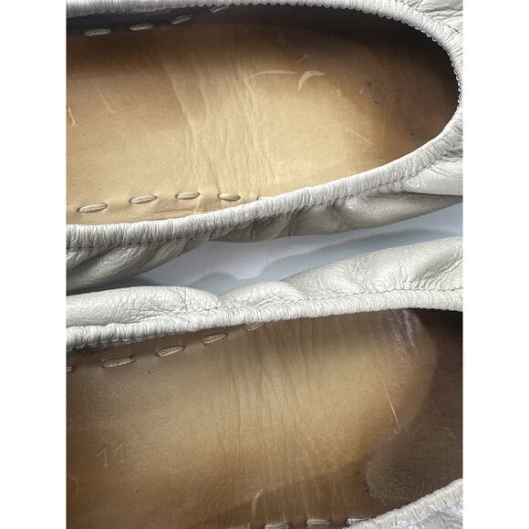 Tieks By Gavrieli Taupe Beige Foldable Ballet Flats US Size 11 Women's Leather - Picture 4 of 11